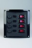 Talamex Switch Panel 4-Fuses Black