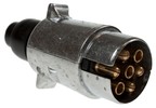 Trailer 7 Pin  Plug  Aluminuim (MP24) -  N Type