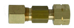 Talamex Straight Joint Brass  8MM Compr. X  å_" L Bi