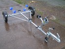 T Frame Boat Trailer - 250kg Capacity C/w Chocks  - up to 11ft.