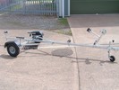T Frame Boat Trailer - 300kg Capacity C/w Chocks - up to 12ft.