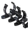 HD Plastic Clip Holders For Oars -  Black 45MM