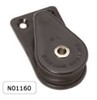Barton N01160 Size 1 30mm Plain Bearing Pulley block Lightweight Cheek Block - for 8mm max rope